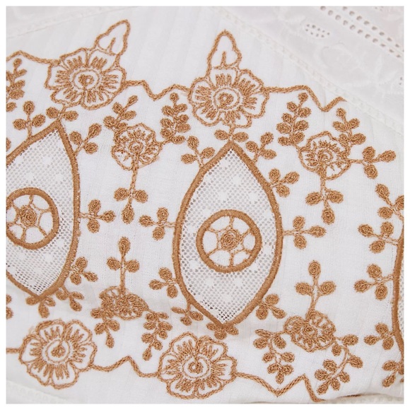 Anthropologie embroidered halter tank - Picture 7 of 13